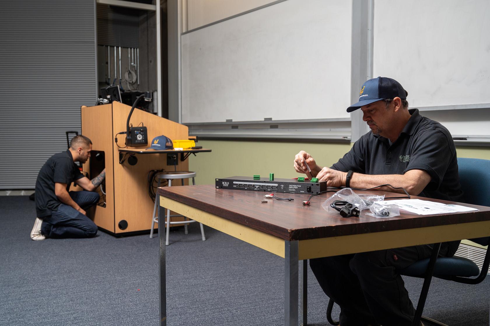 AV Installation component work
